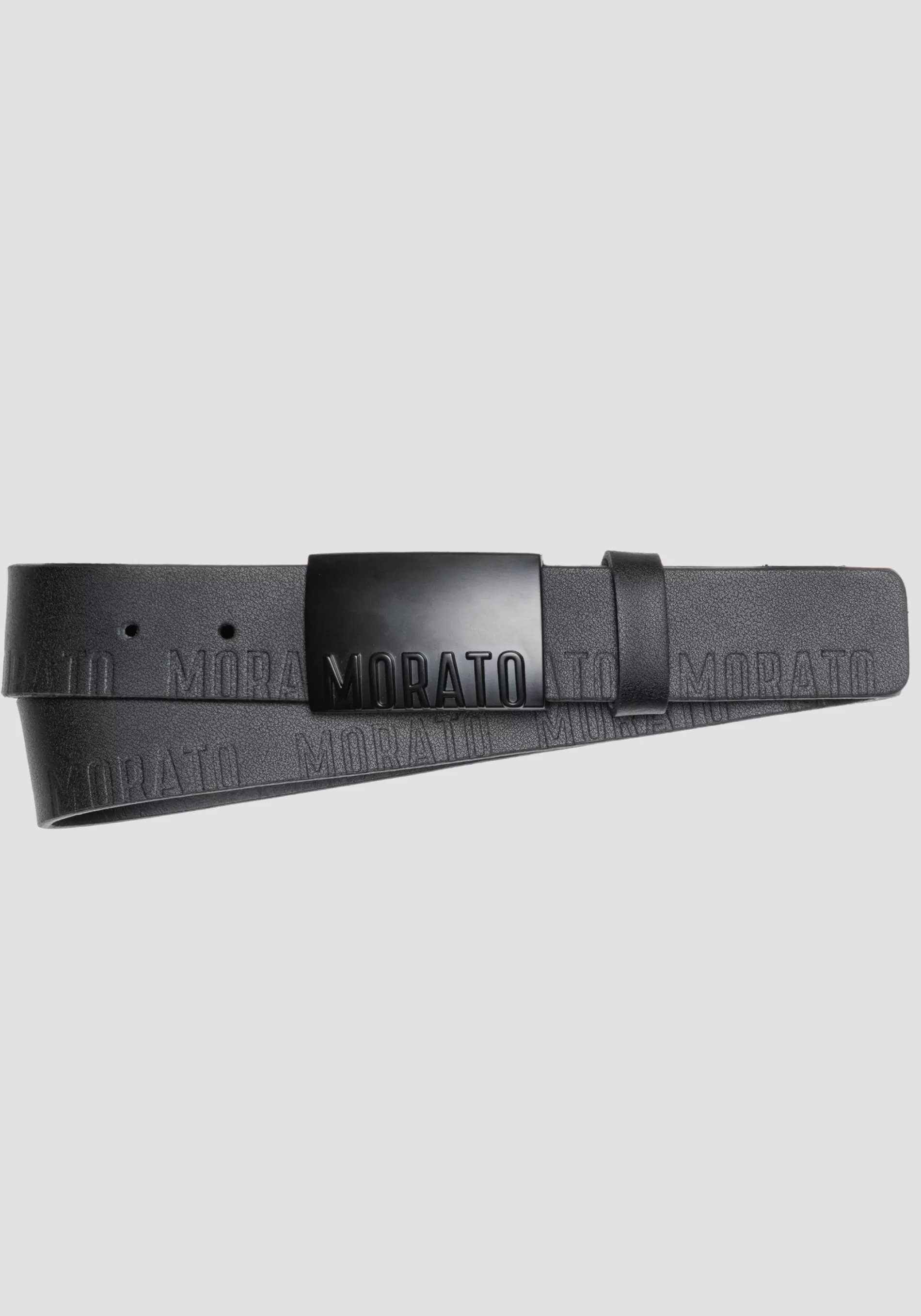Hot BELT IN LEATHER WITH "MORATO" PATTERN Belts