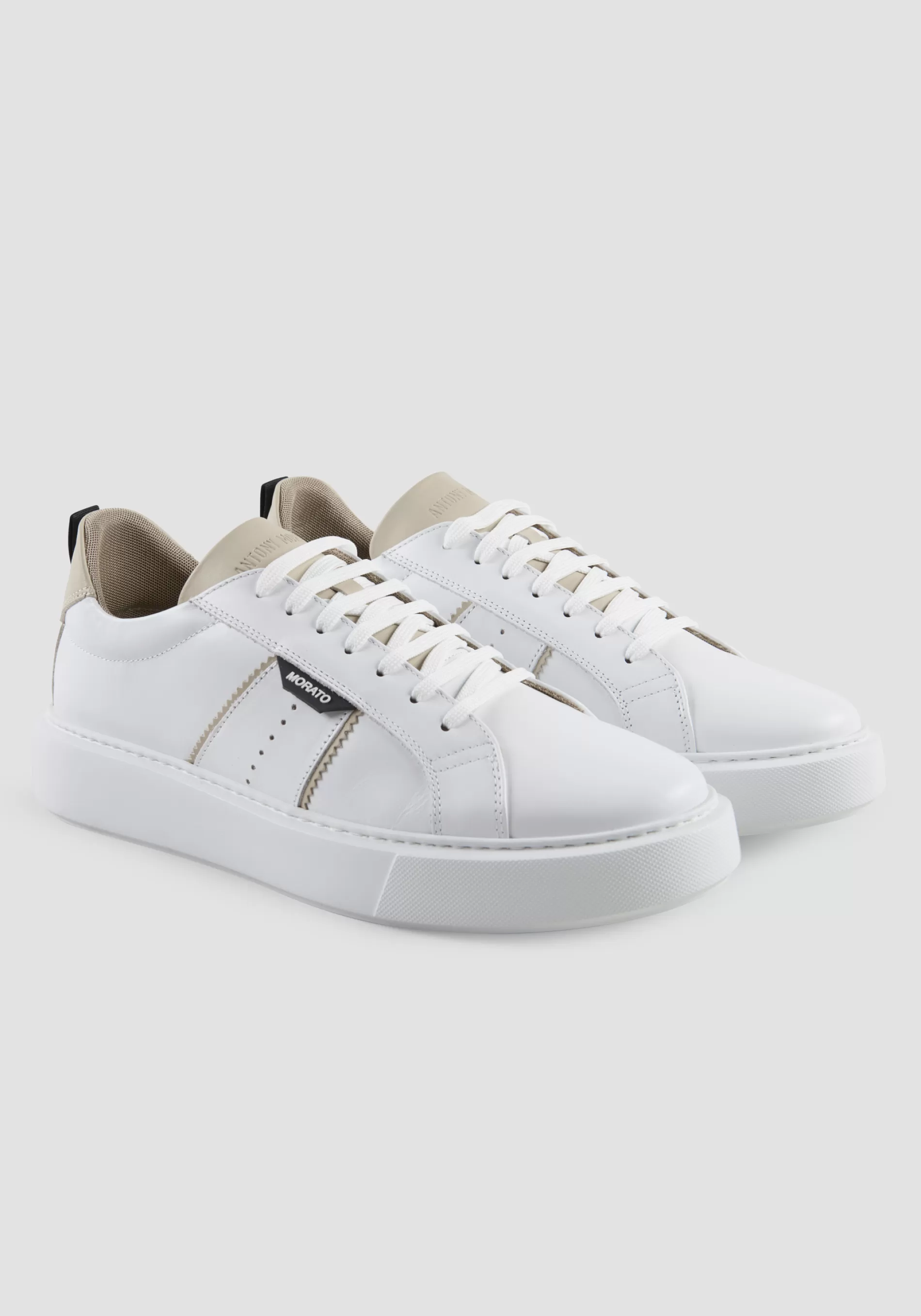 Discount BYRON GILL LEATHER SNEAKER Sneakers