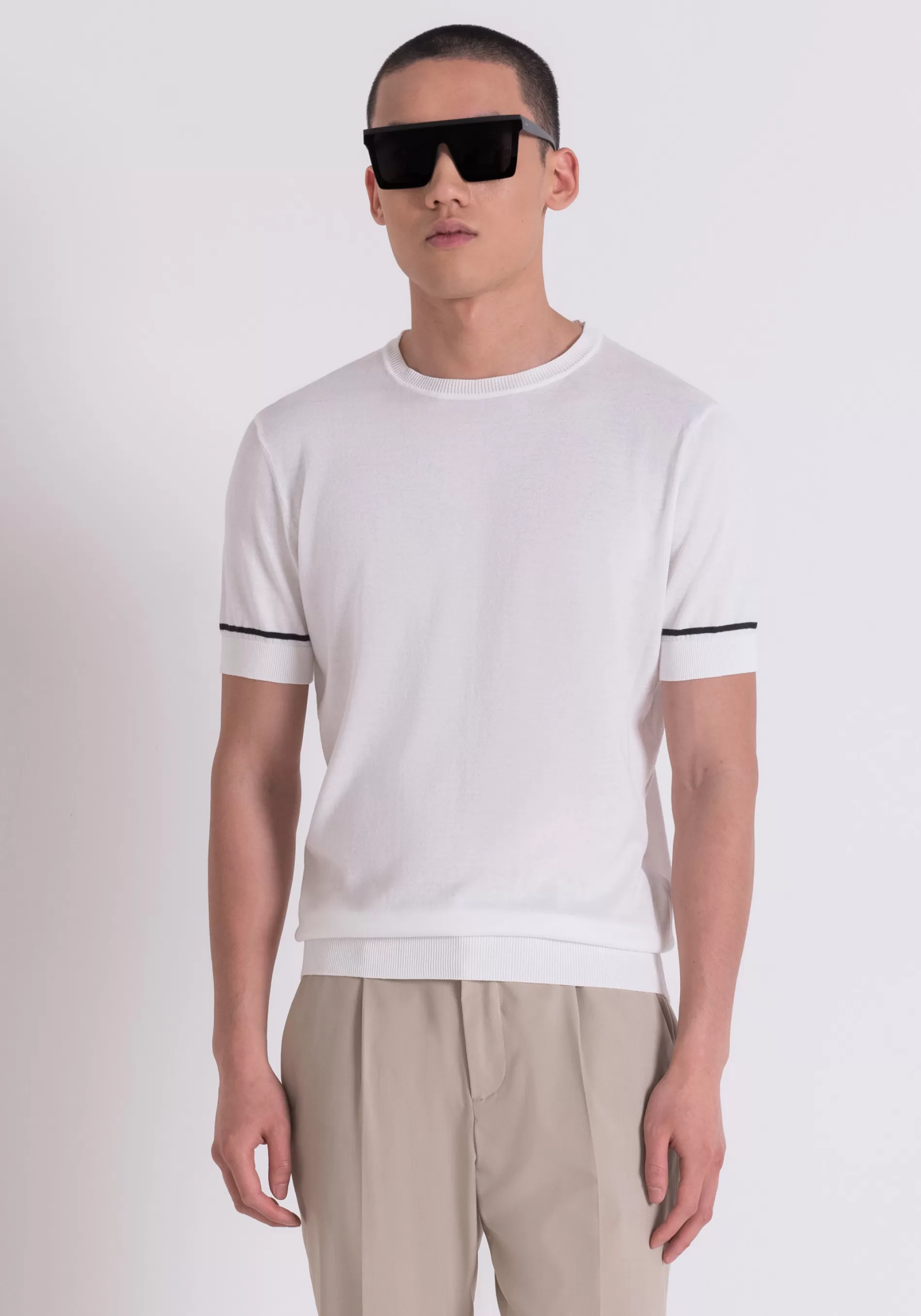 Online KNITTED SWEATER T-shirts and Polo | Knitwear