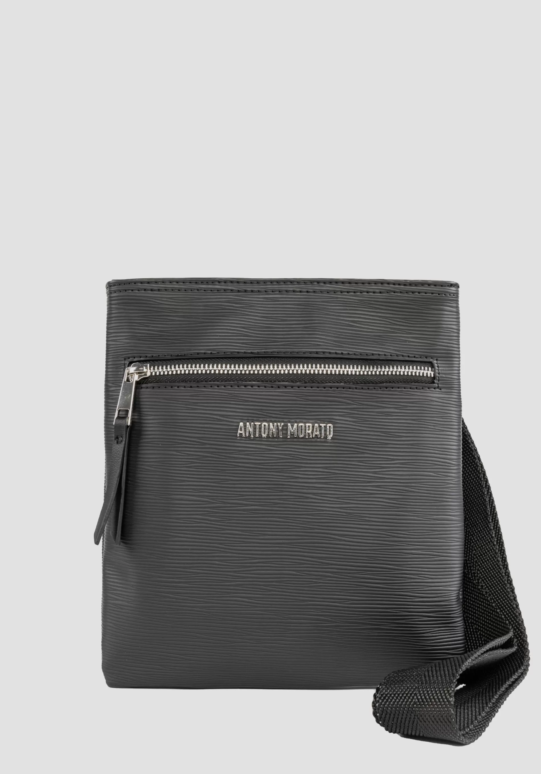 Flash Sale MESSENGER BAG IN PALMELLATO EFFECT FABRIC Handbags