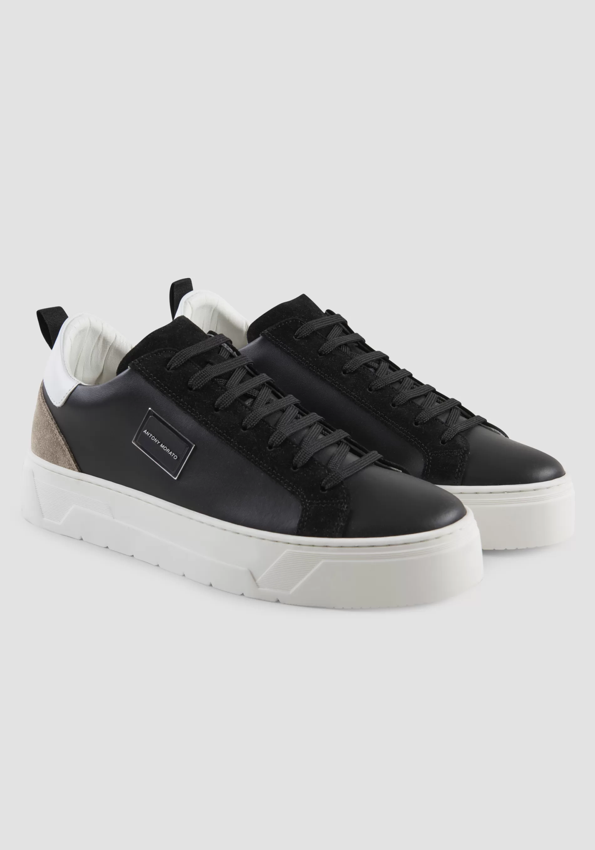 Sale METAL BOLD MIX LEATHER SNEAKER Sneakers