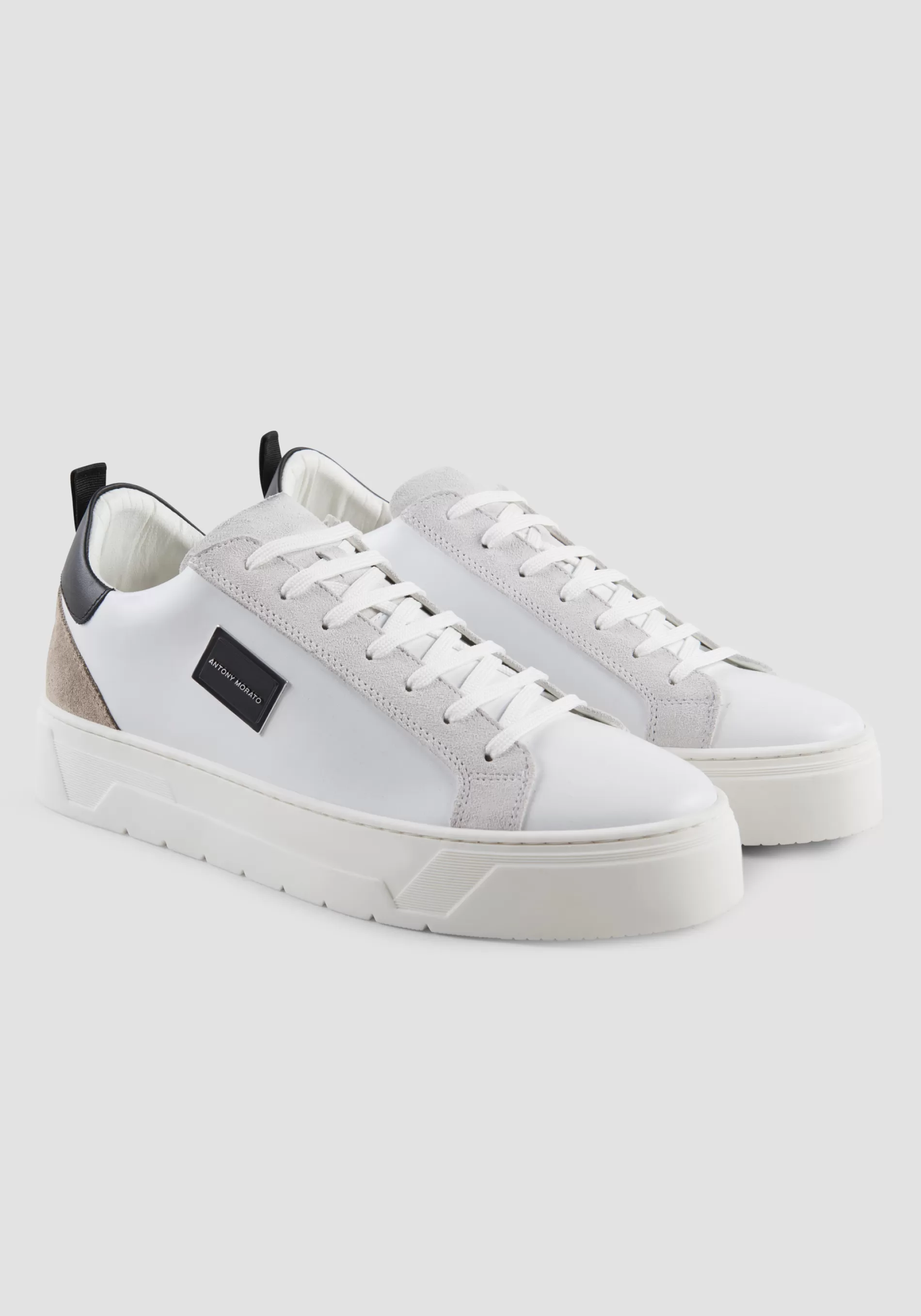 Sale METAL BOLD MIX LEATHER SNEAKER Sneakers