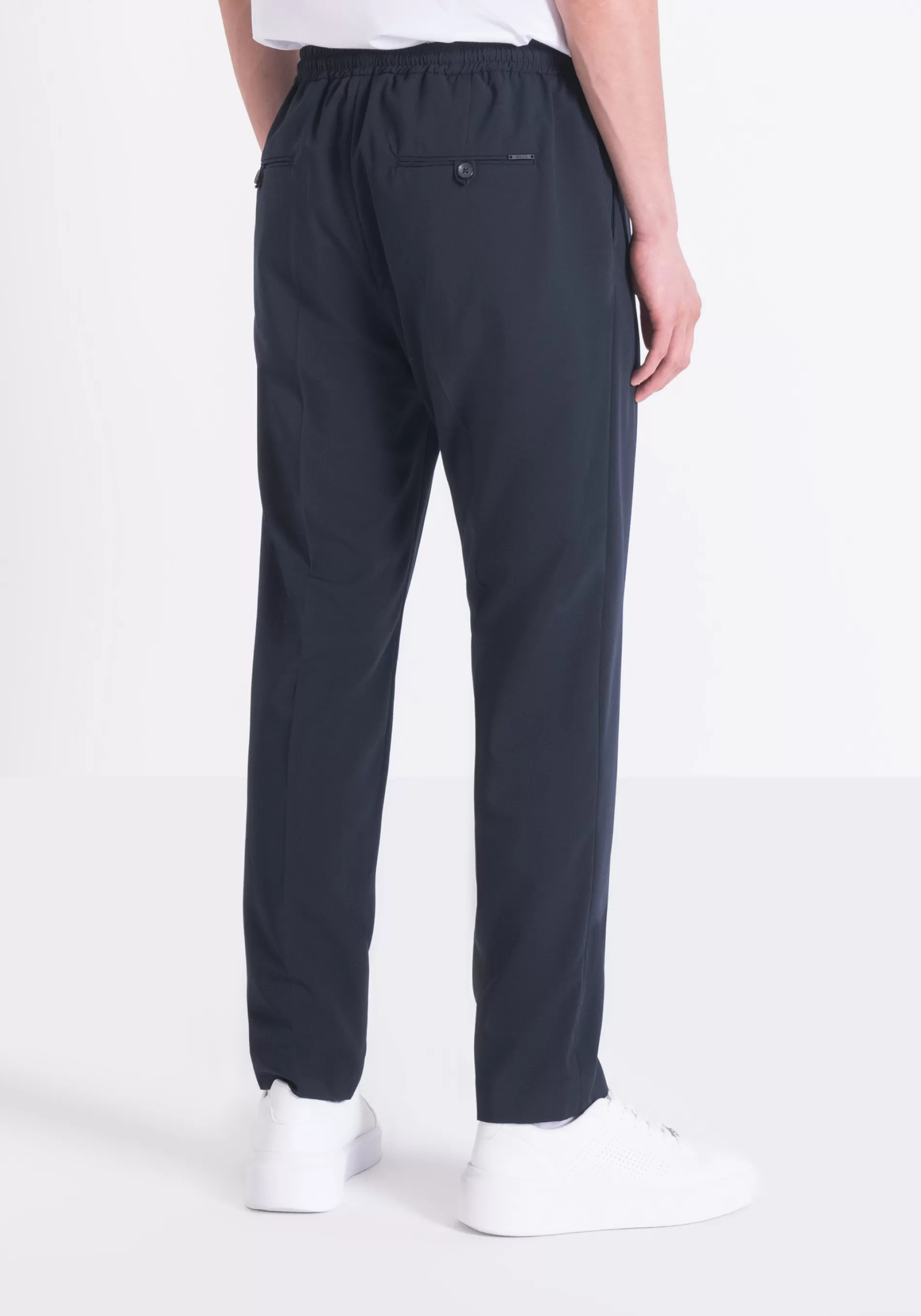 Best Sale NEIL REGULAR FIT TROUSERS IN ELASTIC VISCOSA BLEND FABRIC Trousers