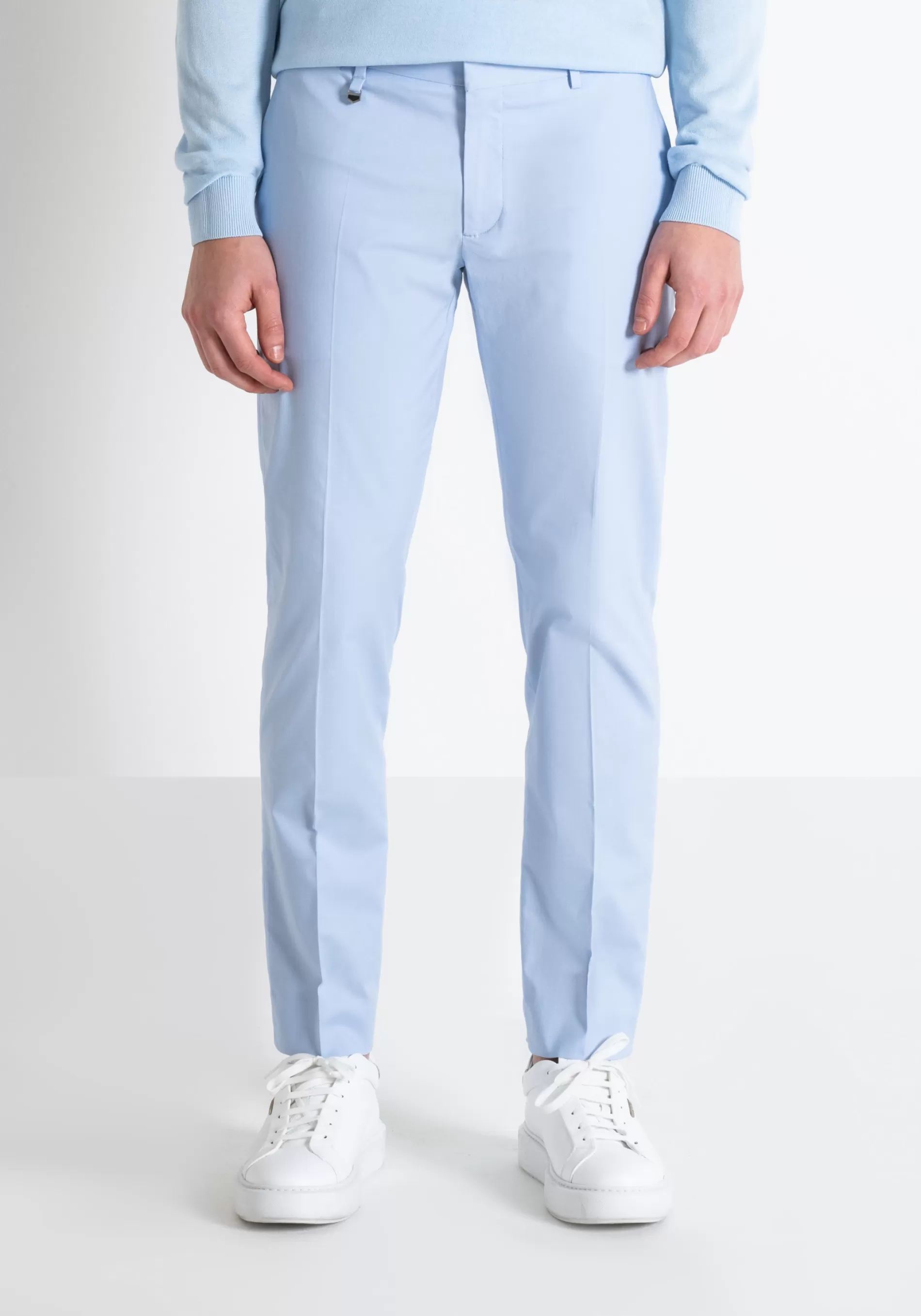 Discount "BONNIE" SLIM FIT TROUSERS IN MODAL ELASTIC COTTON Trousers