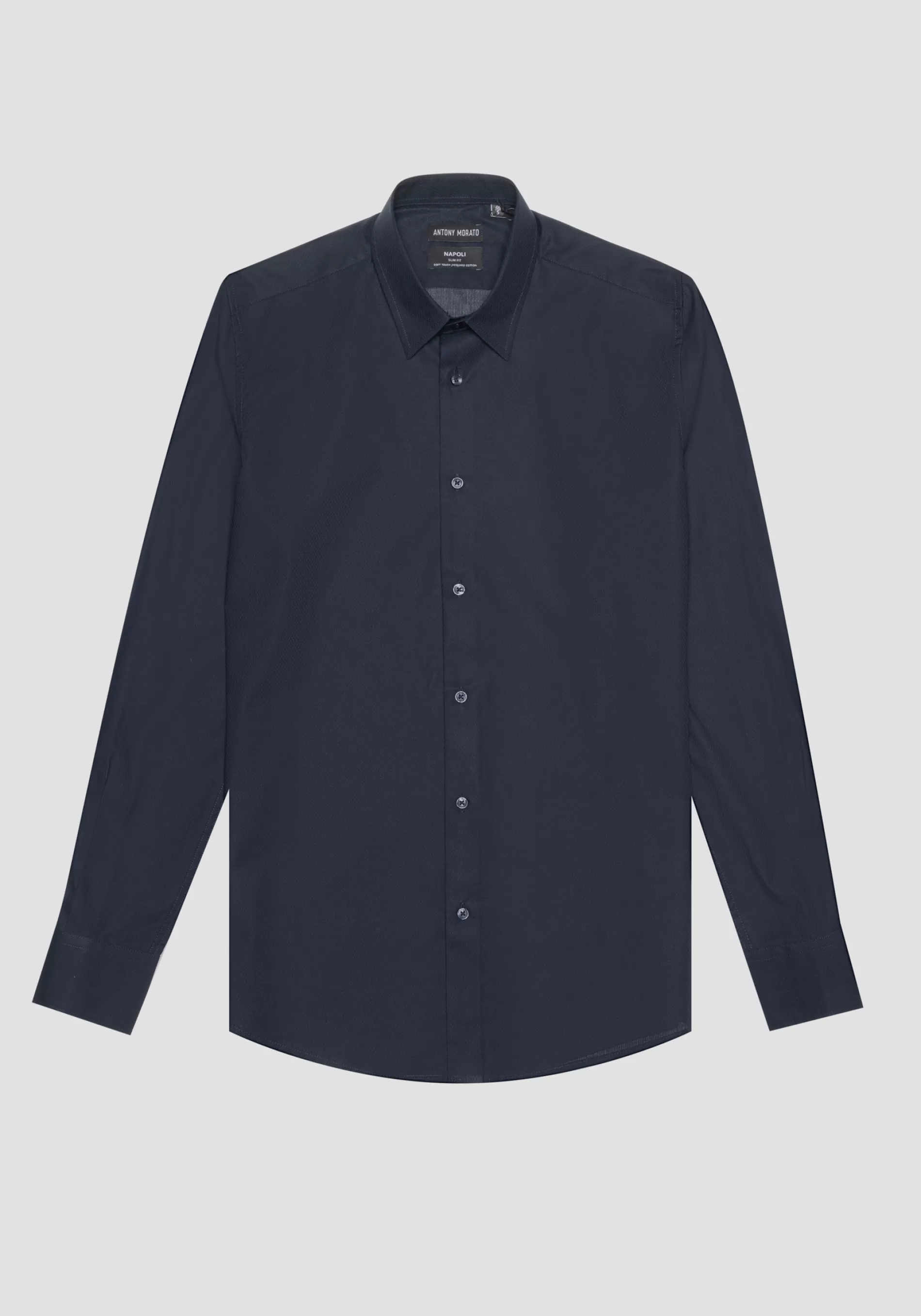 Clearance "NAPOLI" SLIM FIT SHIRT IN 100% COTTON Shirts