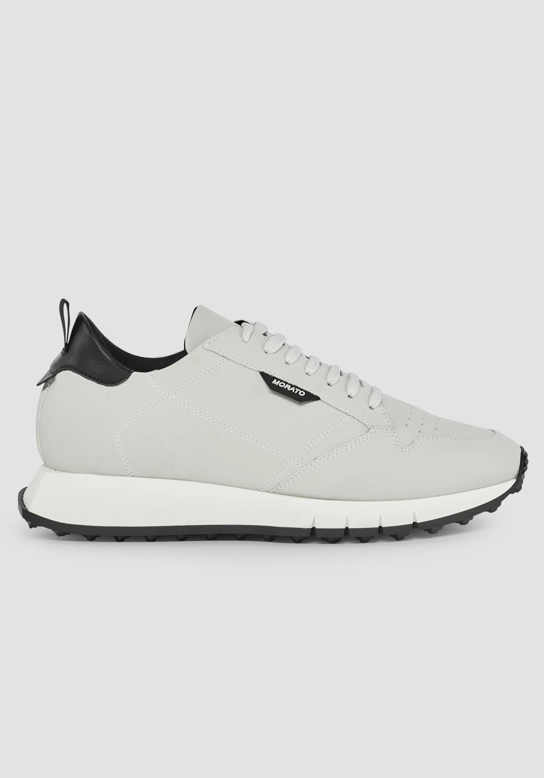 Store "RUN WHEATON" LOW-TOP SNEAKERS IN RECYCLED NUBUCK Sneakers