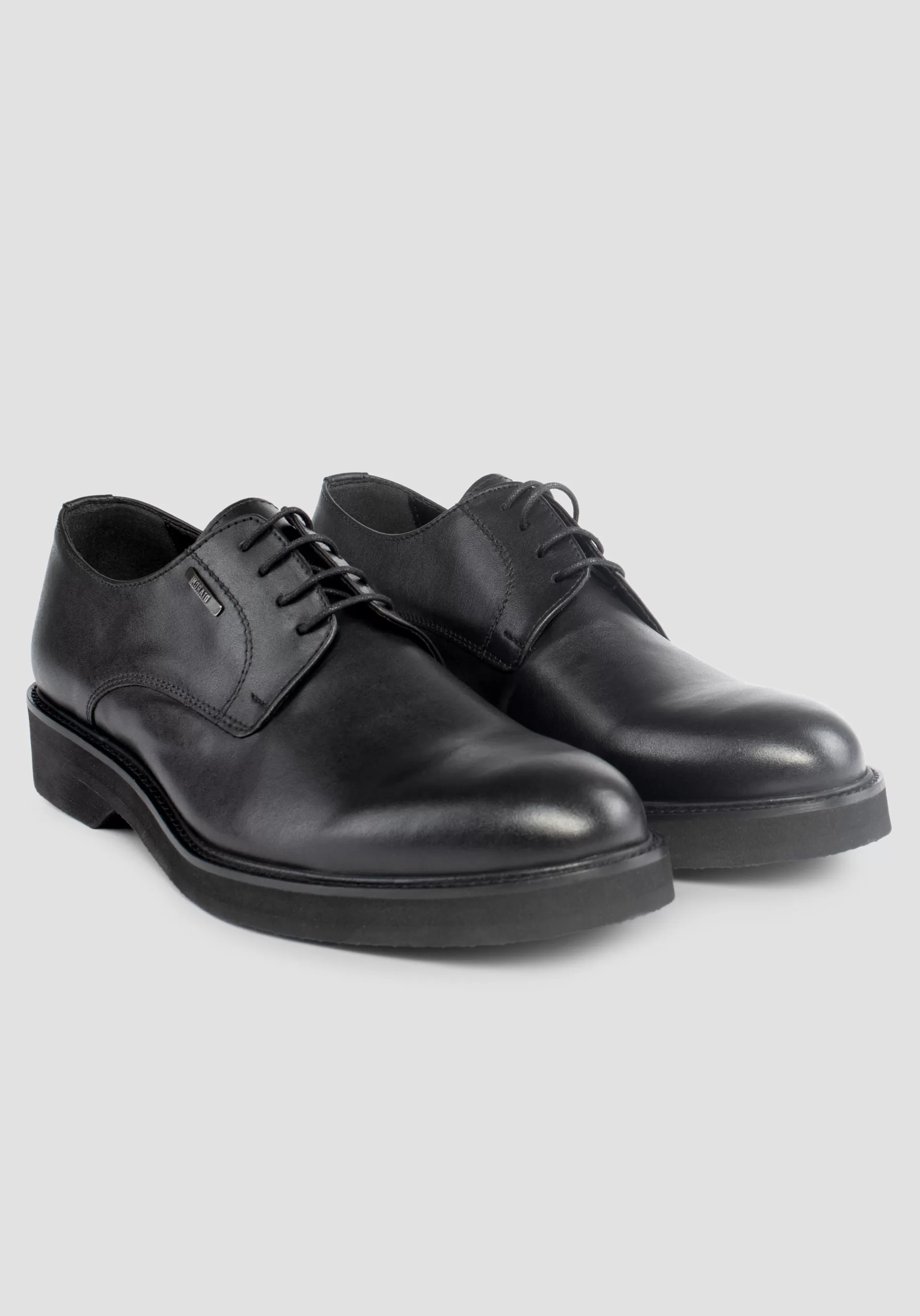 Discount "SEAN" LEATHER DERBY Formal shoes