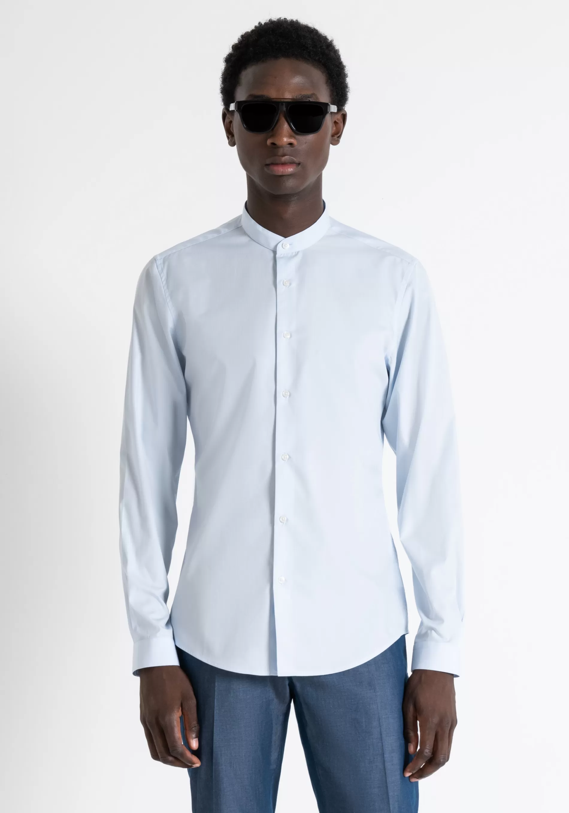 Best Sale "SEOUL" SLIM FIT SHIRT IN EASY IRON COTTON Shirts