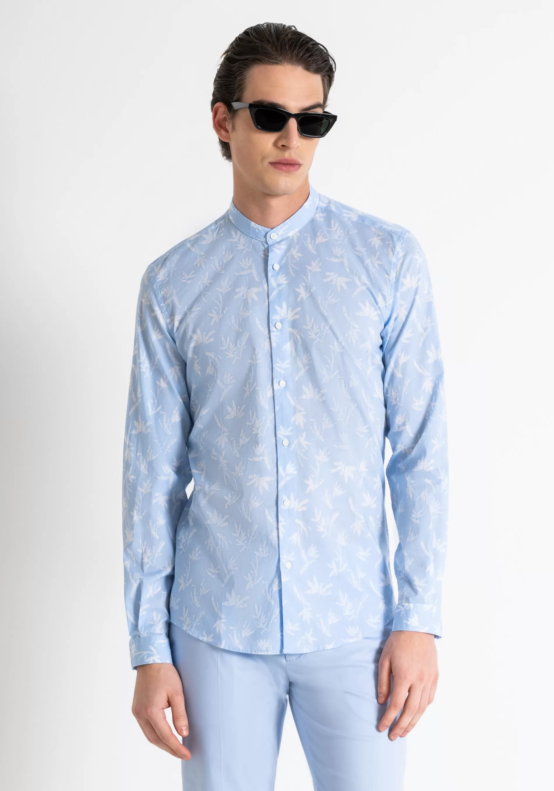 Online "SEOUL" SLIM FIT SHIRT IN SOFT TOUCH PRINTED COTTON Shirts