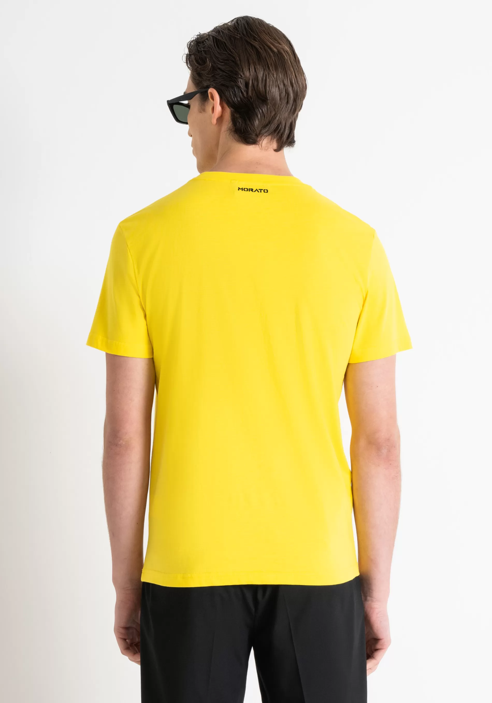 Shop REGULAR FIT T-SHIRT IN PRINTED COTTON T-shirts and Polo