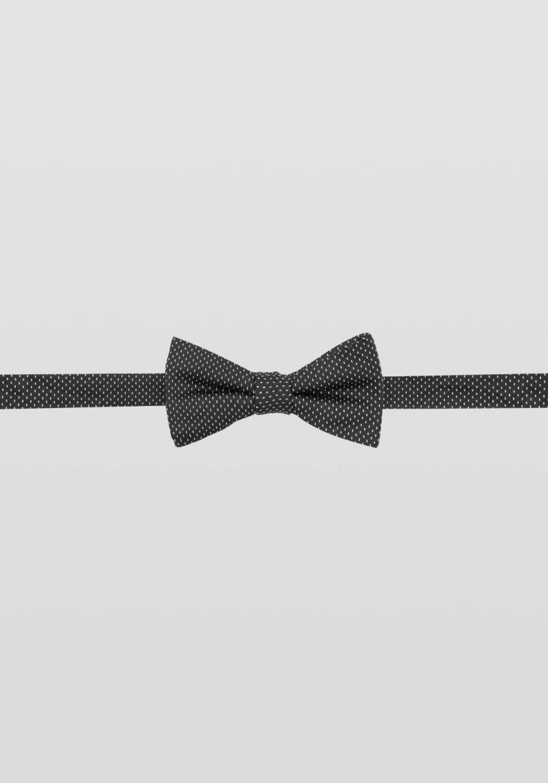 Online SILK BOW TIE WITH MICRODOTS Ties and Bow ties