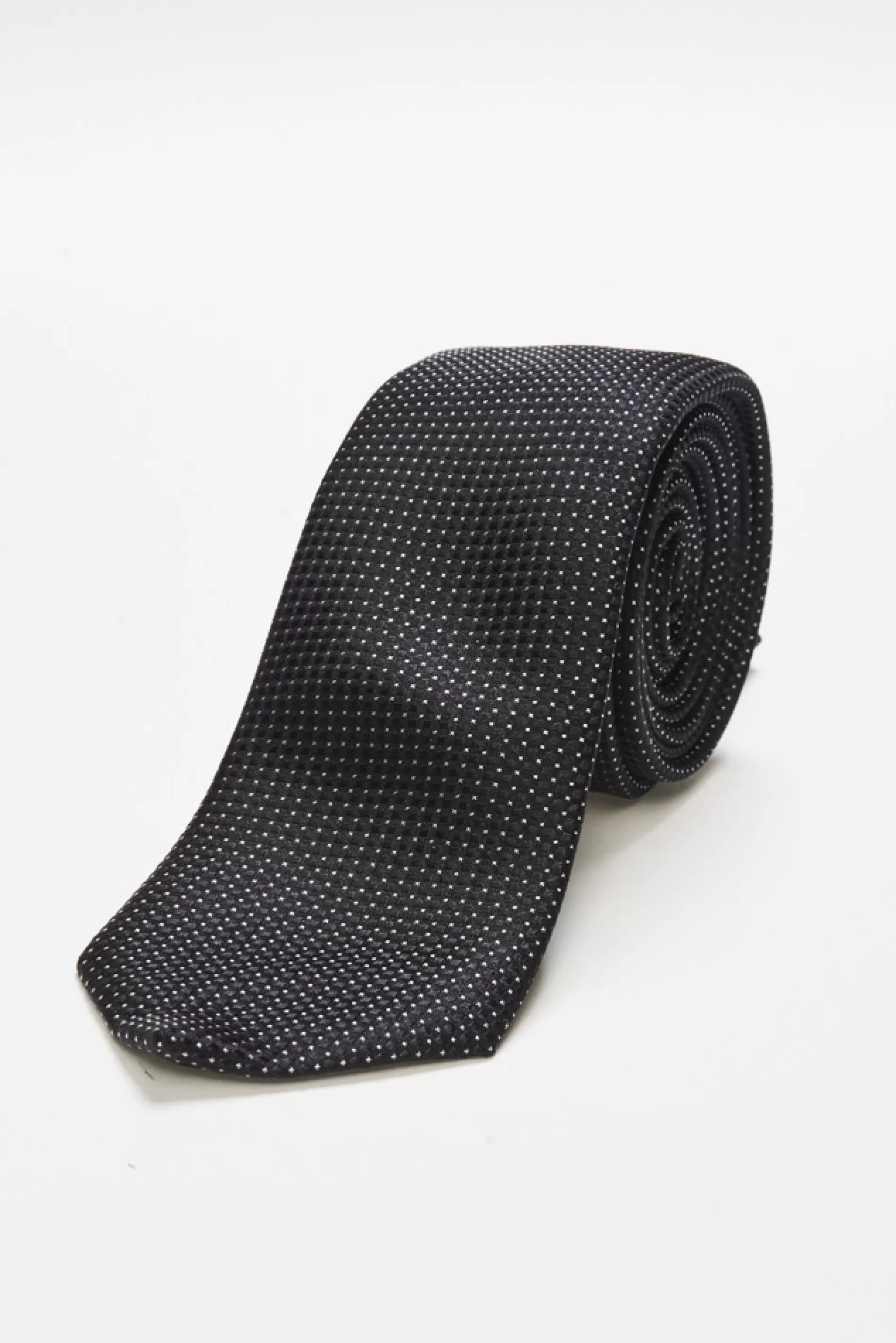 Shop TIE IN SILK WITH MICRO POLKA DOTS Ties and Bow ties