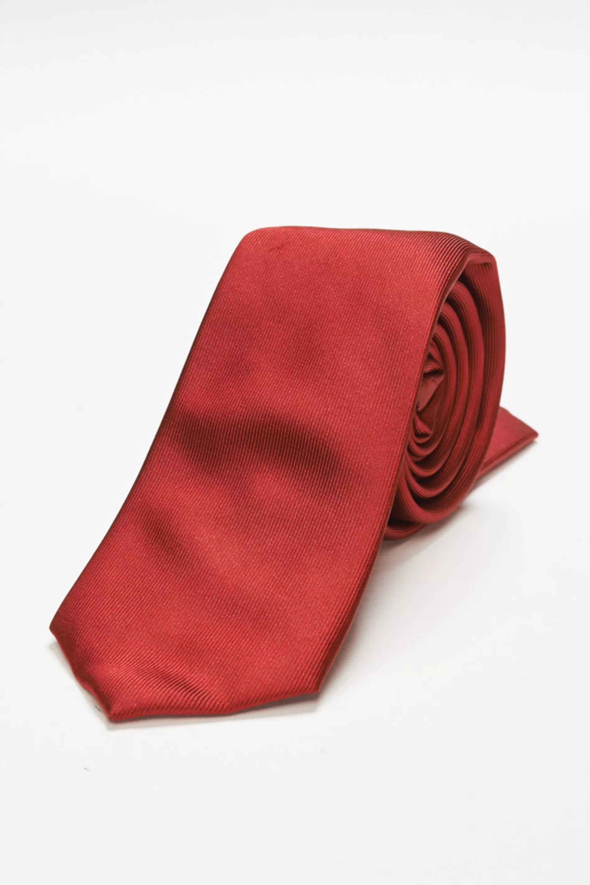 Store TIE IN SOLID-COLOUR SILK Ties and Bow ties