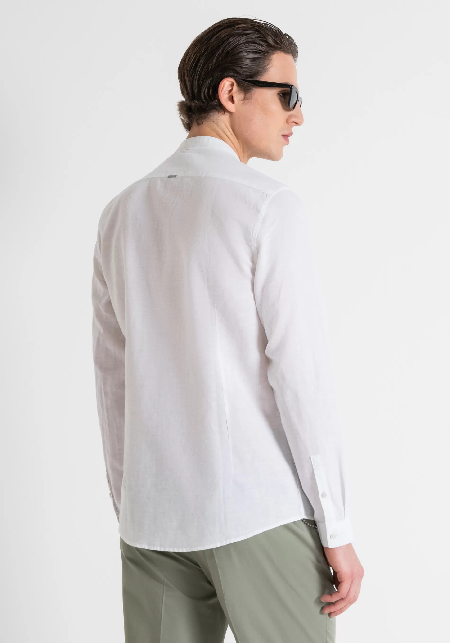 Best TOLEDO SLIM FIT SHIRT IN LINEN COTTON BLEND Shirts